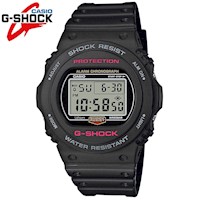 Reloj Casio G-Shock DW5750E-1 para Hombre Digital Luz de Fondo Acuático Negro